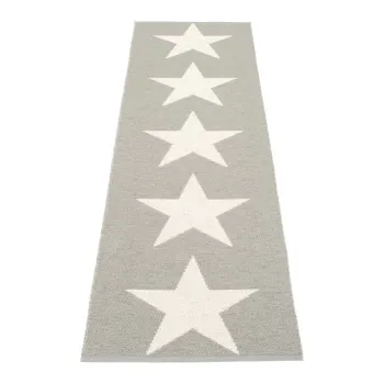 Covor tip traversa pentru interior si exterior gri deschis 70x250 cm Viggo Warm Grey - Pappelina imagine