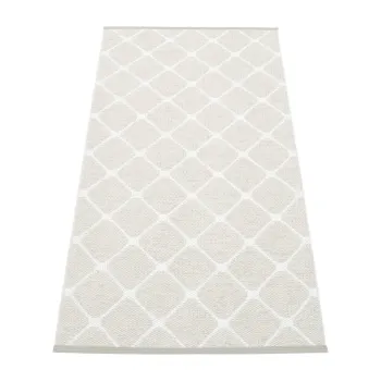 Covor tip traversa pentru interior si exterior gri deschis/crem 70x160 cm Rex Fossil - Pappelina imagine