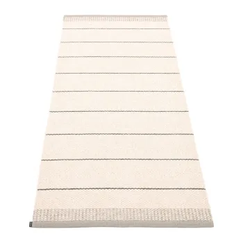 Covor tip traversa pentru interior si exterior gri deschis/crem 85x200 cm Belle Warm Grey - Pappelina imagine