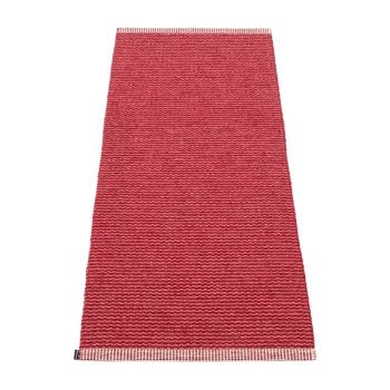 Covor tip traversa pentru interior si exterior rosu 60x150 cm Mono Blush - Pappelina imagine
