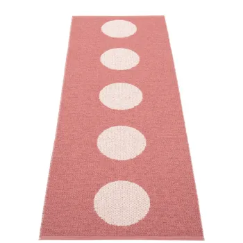 Covor tip traversa pentru interior si exterior rosu deschis 70x200 cm Vera Pop Blush - Pappelina imagine
