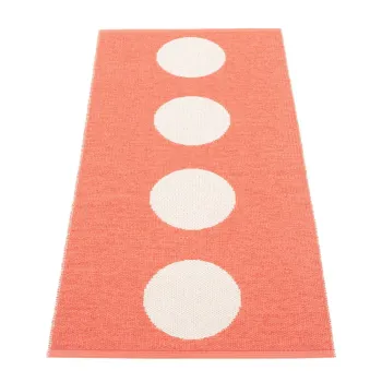 Covor tip traversa pentru interior si exterior somon 70x150 cm Vera Flamingo - Pappelina imagine