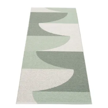 Covor tip traversa pentru interior si exterior verde 70x180 cm Hill Army Misty Mint - Pappelina imagine