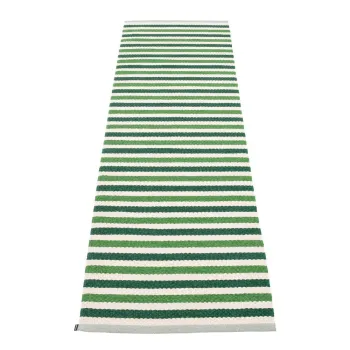Covor tip traversa pentru interior si exterior verde 70x240 cm Teo Grass - Pappelina imagine
