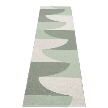 Covor tip traversa pentru interior si exterior verde 70x270 cm Hill Army Misty Mint - Pappelina imagine