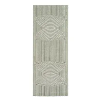 Covor tip traversa pentru interior si exterior verde 80x250 cm Nova 1201 - Ayyildiz Carpets imagine