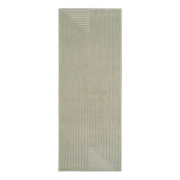 Covor tip traversa pentru interior si exterior verde 80x250 cm Nova 1202 - Ayyildiz Carpets imagine