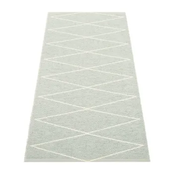 Covor tip traversa pentru interior si exterior verde deschis 70x160 cm Max Sage - Pappelina imagine