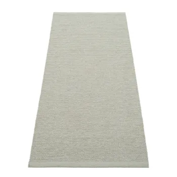 Covor tip traversa pentru interior si exterior verde deschis 70x180 cm Emm Sage - Pappelina imagine