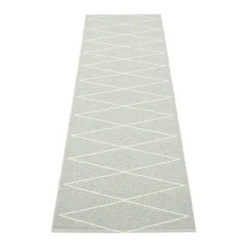 Covor tip traversa pentru interior si exterior verde deschis 70x240 cm Max Sage - Pappelina imagine