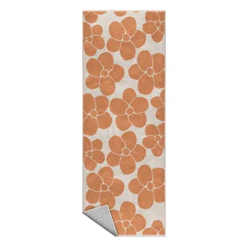 Covor tip traversa portocaliu lavabil 60x230 cm Orange Meadow - Mila Home imagine