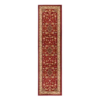 Covor tip traversa rosu 66x300 cm Sherborne - Flair Rugs imagine