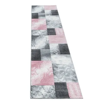 Covor tip traversa roz/gri 80x300 cm Hawaii - Ayyildiz Carpets imagine