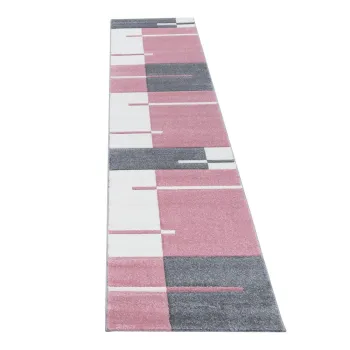 Covor tip traversa roz/gri 80x300 cm Hawaii - Ayyildiz Carpets imagine