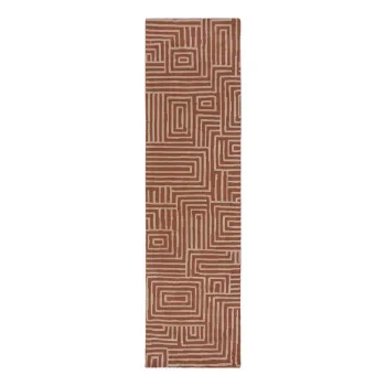 Covor tip traversa teracota 80x300 cm Kylo - Flair Rugs imagine