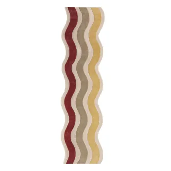 Covor tip traversa tesut manual din lana 80x300 cm Cascade Wool - Flair Rugs imagine