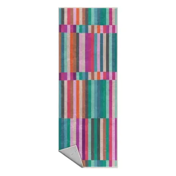 Covor tip traversa turcoaz lavabil 80x200 cm Acid Rain - Mila Home imagine