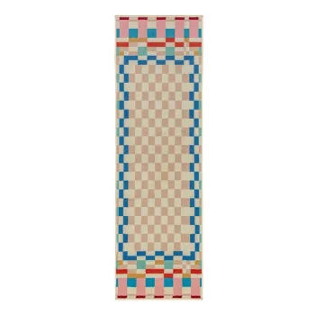 Covor tip traversAdin amestesc de lAcnA80x300 cm Checkered Border aEURFlair Rugs imagine