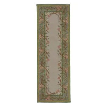 Covor tip traversAE>esut manual din lAcnA80x300 cm Verona Floral aEURFlair Rugs imagine