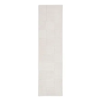 Covor tip traversAfildeEE>esut manual din lAcnA60x230 cm Checkerboard aEURFlair Rugs imagine