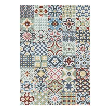 Covor Universal Azulejos, 120 x 170 cm, albastru imagine