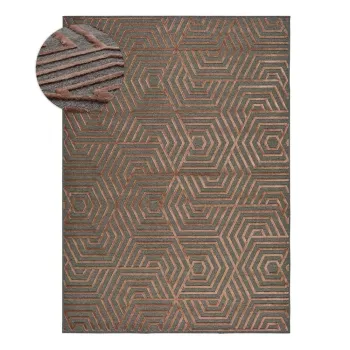 Covor Universal Lana, 67 x 105 cm, rosu imagine