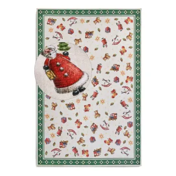 Covor verde 160x230 cm cu model de Craciun Green Christmas - Villeroy&Boch imagine