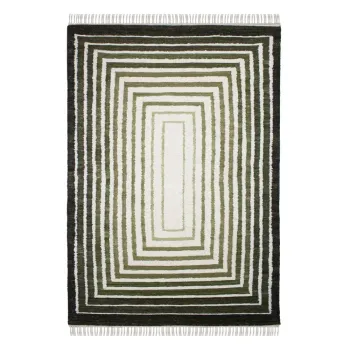 Covor verde E>esut manual din amestesc de lAcnA160x230 cm Boucle Frame aEURFlair Rugs imagine