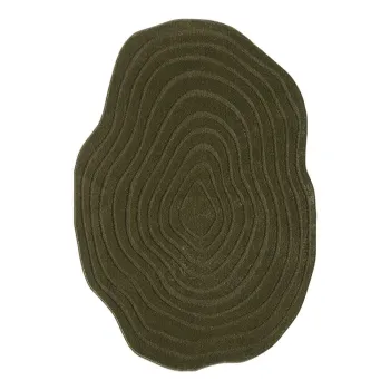 Covor verde inchis 160x230 cm Pebble - ESTE imagine