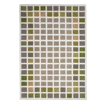 Covor verde tesut manual din lana 160x230 cm Renga Wool - Flair Rugs imagine
