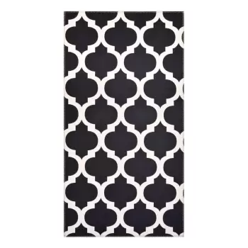 Covor Vitaus Elisabeth, 80 x 150 cm, negru-alb imagine