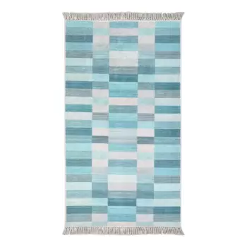 Covor Vitaus Hali Kucuk Kutu Mavi, 50 x 80 cm imagine