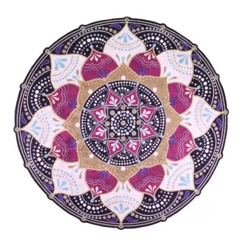 Covor Vitaus Keluna, ? 80 cm imagine