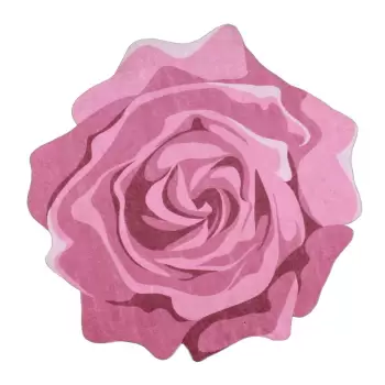 Covor Vitaus Rose Duro, ? 80 cm imagine