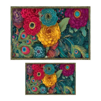 CovoraE(TM)e de baie 2 buc. 60x100 cm aEURFoutastic imagine