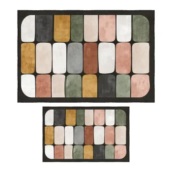 CovoraE(TM)e de baie 2 buc. 60x100 cm aEURFoutastic imagine