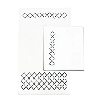 CovoraE(TM)e de baie crem 2 buc. 60x100 cm Luxury aEURFoutastic imagine