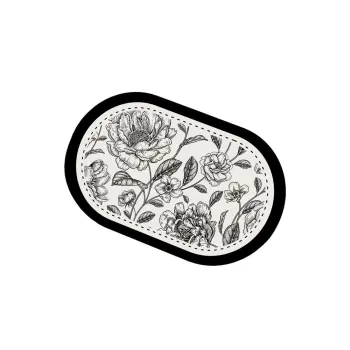 CovoraEde baie alb-negru 60x100 cm Rasse aEURFoutastic imagine