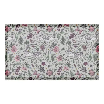 CovoraEde intrare din PVC 40x70 cm Hare Wildflowers aEURArtsy Doormats imagine