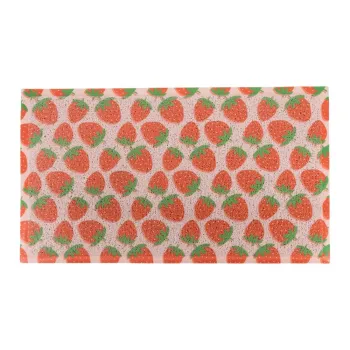 CovoraEde intrare din PVC 40x70 cm Pink Strawberry aEURArtsy Doormats imagine