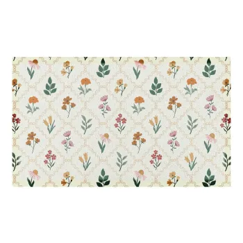 CovoraEde intrare din PVC 40x70 cm Vintage Floral Stamp aEURArtsy Doormats imagine