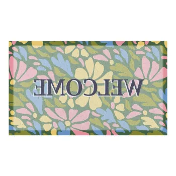 CovoraEde intrare din PVC 40x70 cm Welcome aEURArtsy Doormats imagine