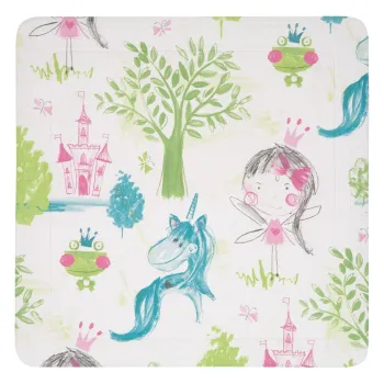 Covoras antiderapant pentru copii pentru dus 55x55 cm Fairy Tale - Spirella imagine