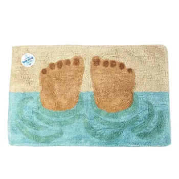 Covoras de baie 50x80 cm Bathing Feet - Rex London imagine