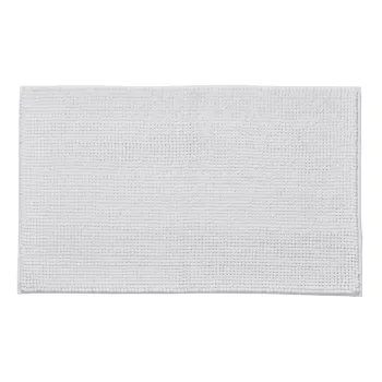 Covoras de baie alb 50x80 cm Bobble - Catherine Lansfield imagine