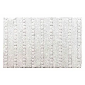 Covoras de baie alb 50x80 cm Cleonis - douceur d'interieur imagine