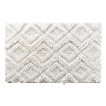Covoras de baie alb 50x80 cm Ikatis - douceur d'interieur imagine
