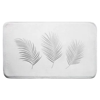 Covoras de baie alb-argintiu 45x75 cm Orbella - douceur d'interieur imagine