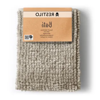 Covoras de baie bej 50x70 cm Bati - Restilo imagine