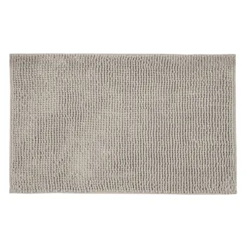 Covoras de baie bej din material textil 50x80 cm Chenille - Allstar imagine
